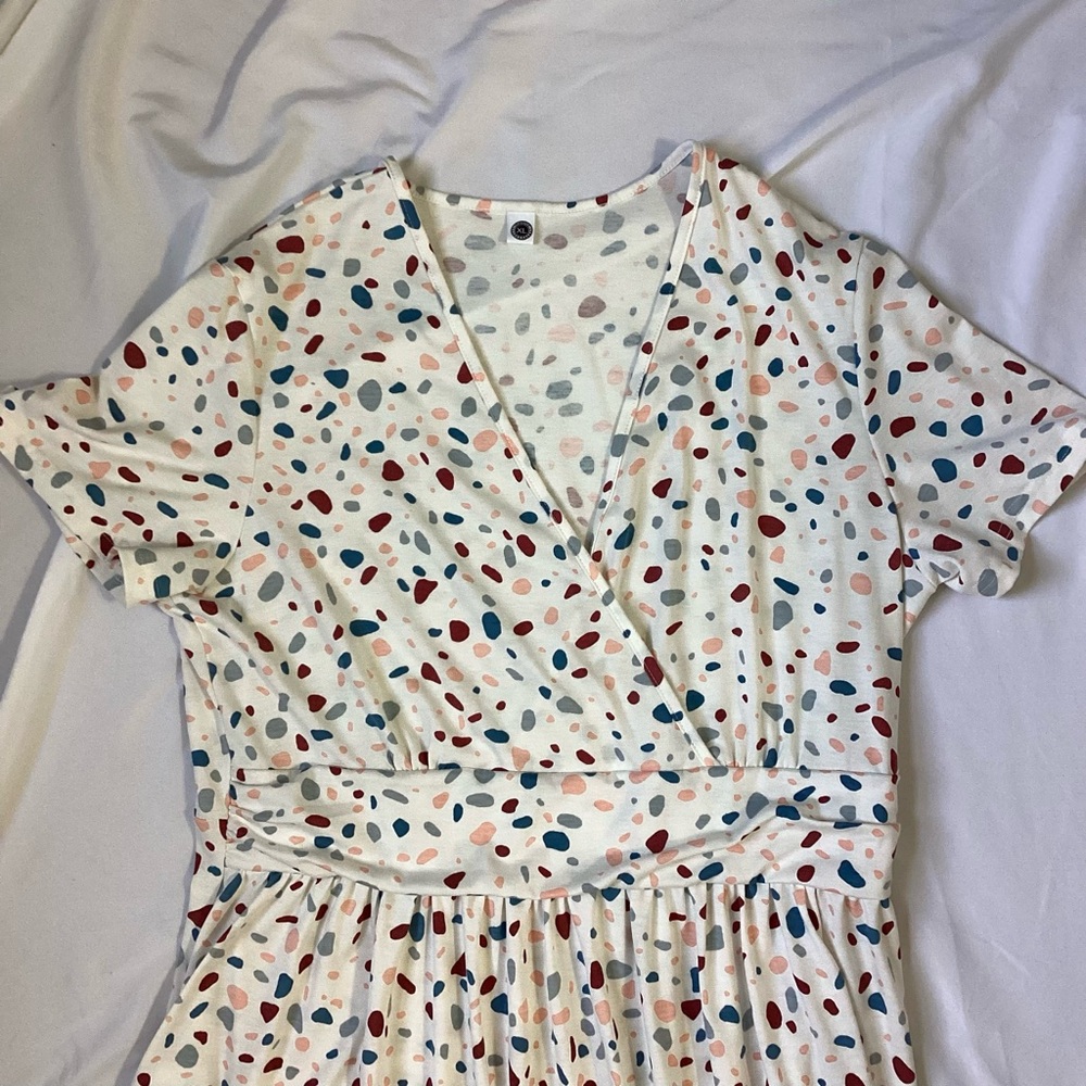 Your Style Ladies Pullover Short Sleeve Dress Size XL
